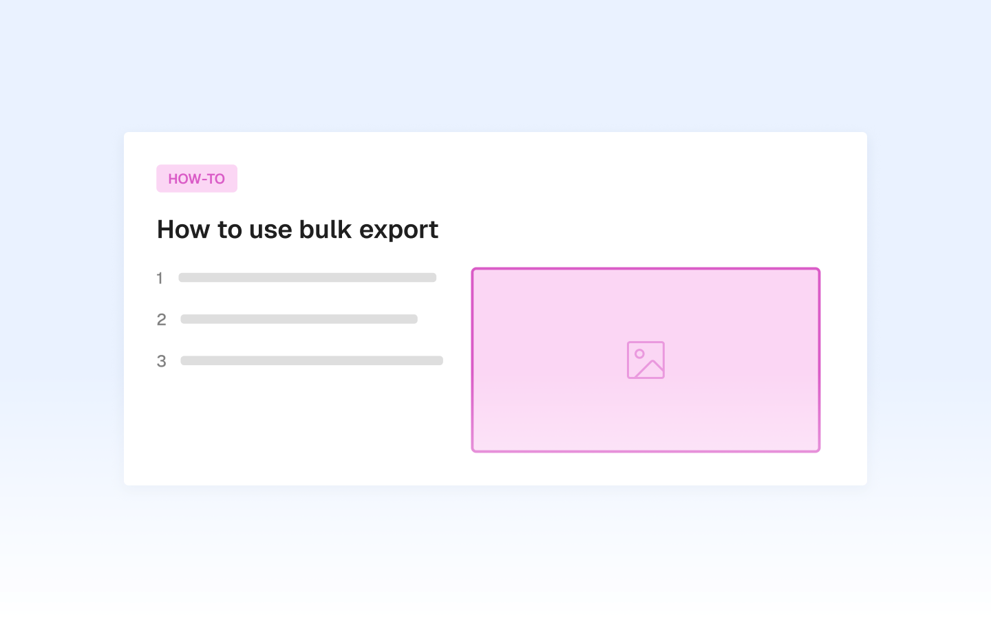 Release how-to guides
