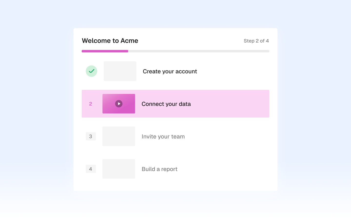 Onboarding sequences